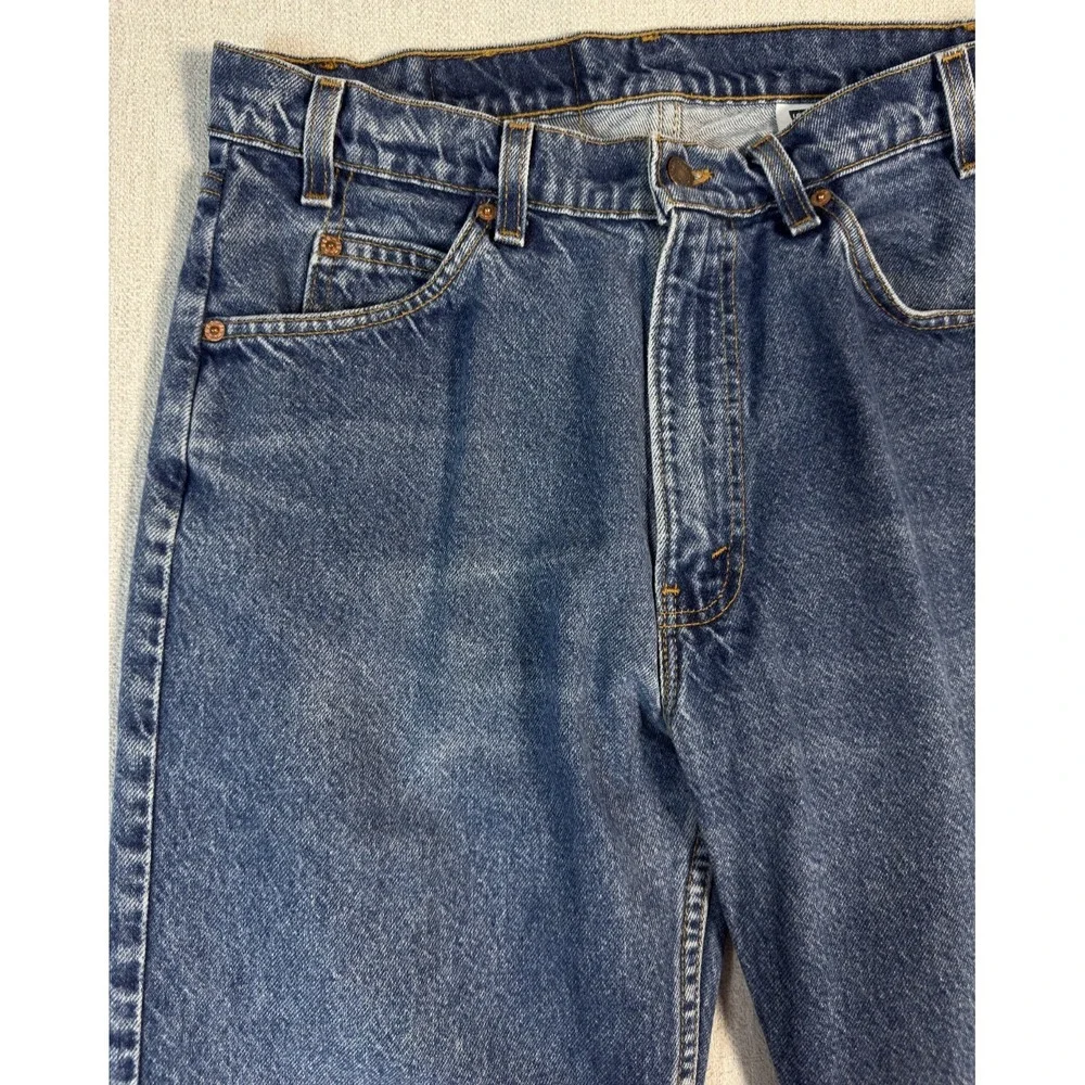 Vintage 90s Levis 505 Orange Tab Jeans Mens 34x30 (Fits 33x26.5) USA Made Faded - Picture 5 of 16